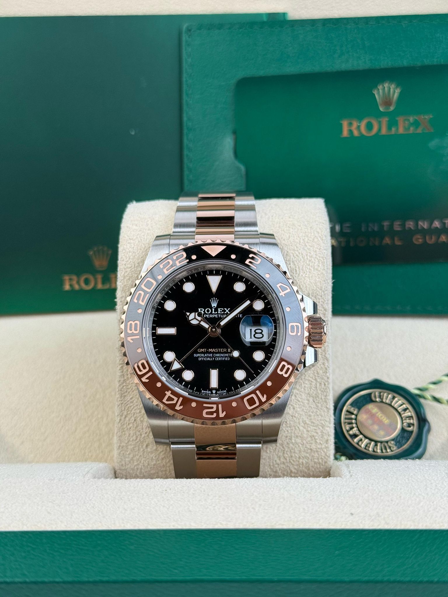Rolex GMT-Master II 126711CHNR Root Beer